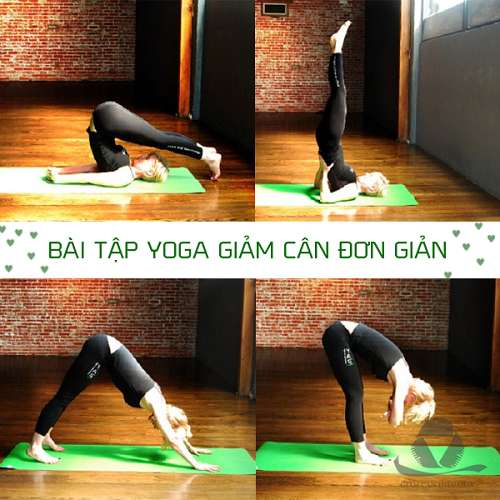 6 bài tập yoga giảm cân đơn giản