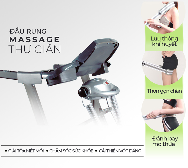 Máy chạy bộ tại nhà giúp tăng cường sinh lực và vóc dáng