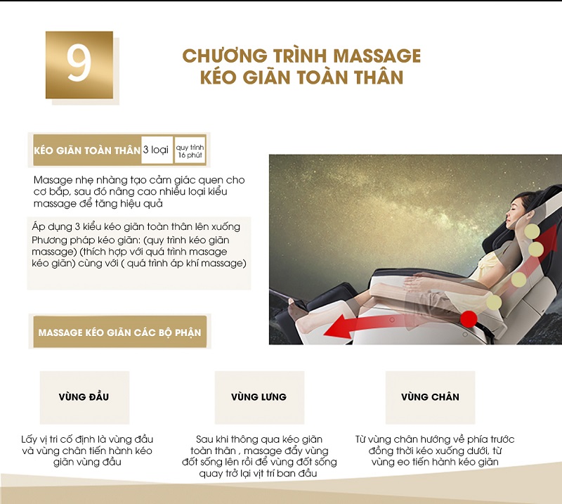 Ghế massage toàn thân Kiwami 4D-970
