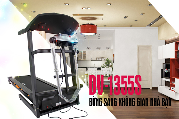 Giảm Cân Với Máy Chạy Bộ Điện DV-1355S