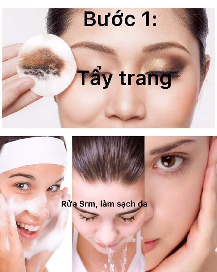 Các bước giúp làn da như da em bé