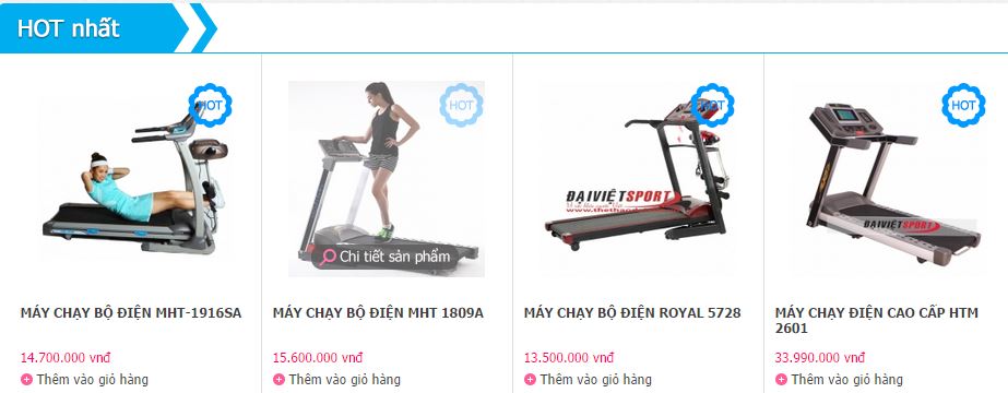 máy chạy bộ tại nhà