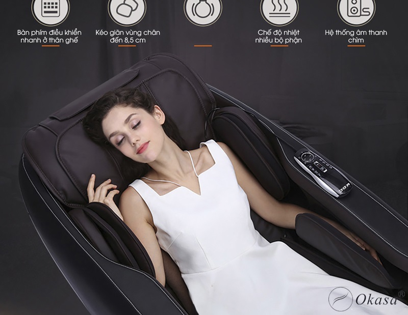 Những ưu điểm vượt trội khi mua ghế massage