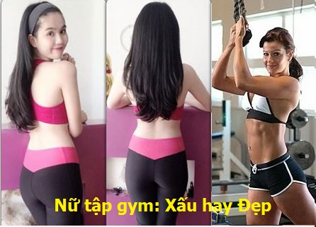 Tập gym nữ xấu hay đẹp?